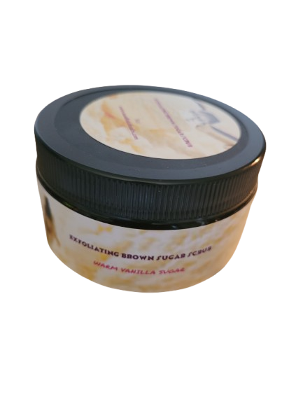 Exfoliating brown sugar scrub